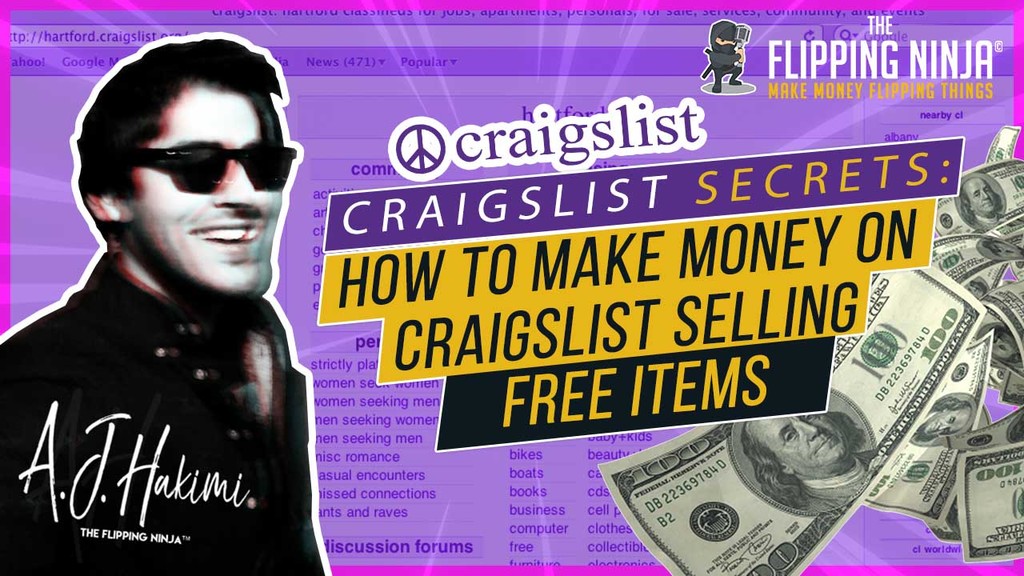 How to Make Money on Craigslist Selling Free Items The Flipping Ninja