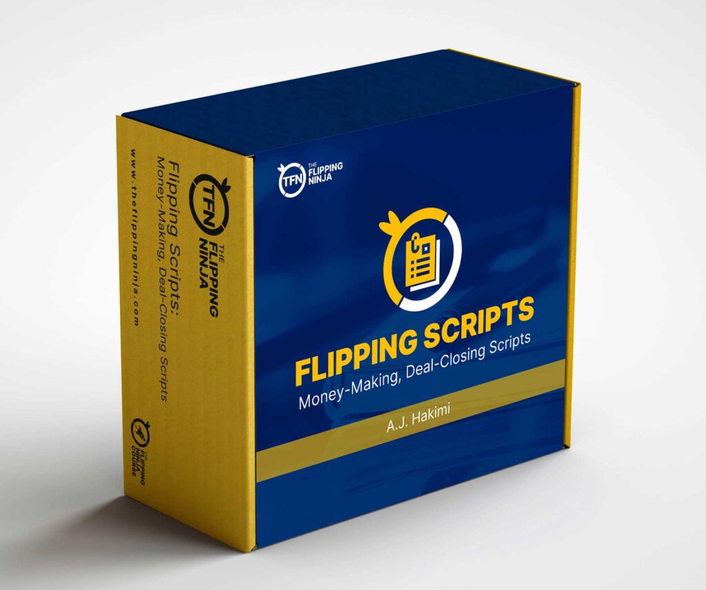 Script Pages Flipping Course Sales Page - The Flipping Ninja: Make Money Flipping Things