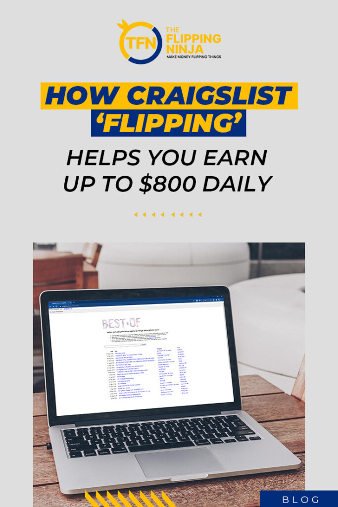 How Craigslist ‘Flipping’ Helps You Earn Up to 800 Daily The