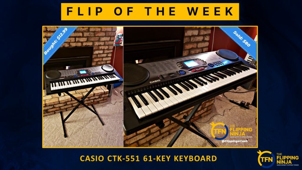 Flip of the Week An 80 Keyboard Flip The Flipping Ninja Make Money